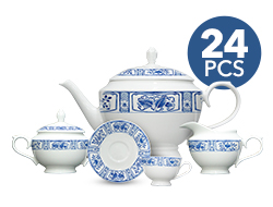 IMARI GARDEN 24 Pcs Tea Set