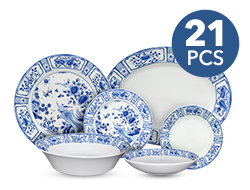 IMARI GARDEN 21 Pcs Dinner Set