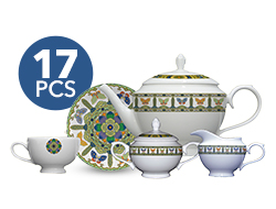 MODERN HARMONY 17 Pcs Tea Set